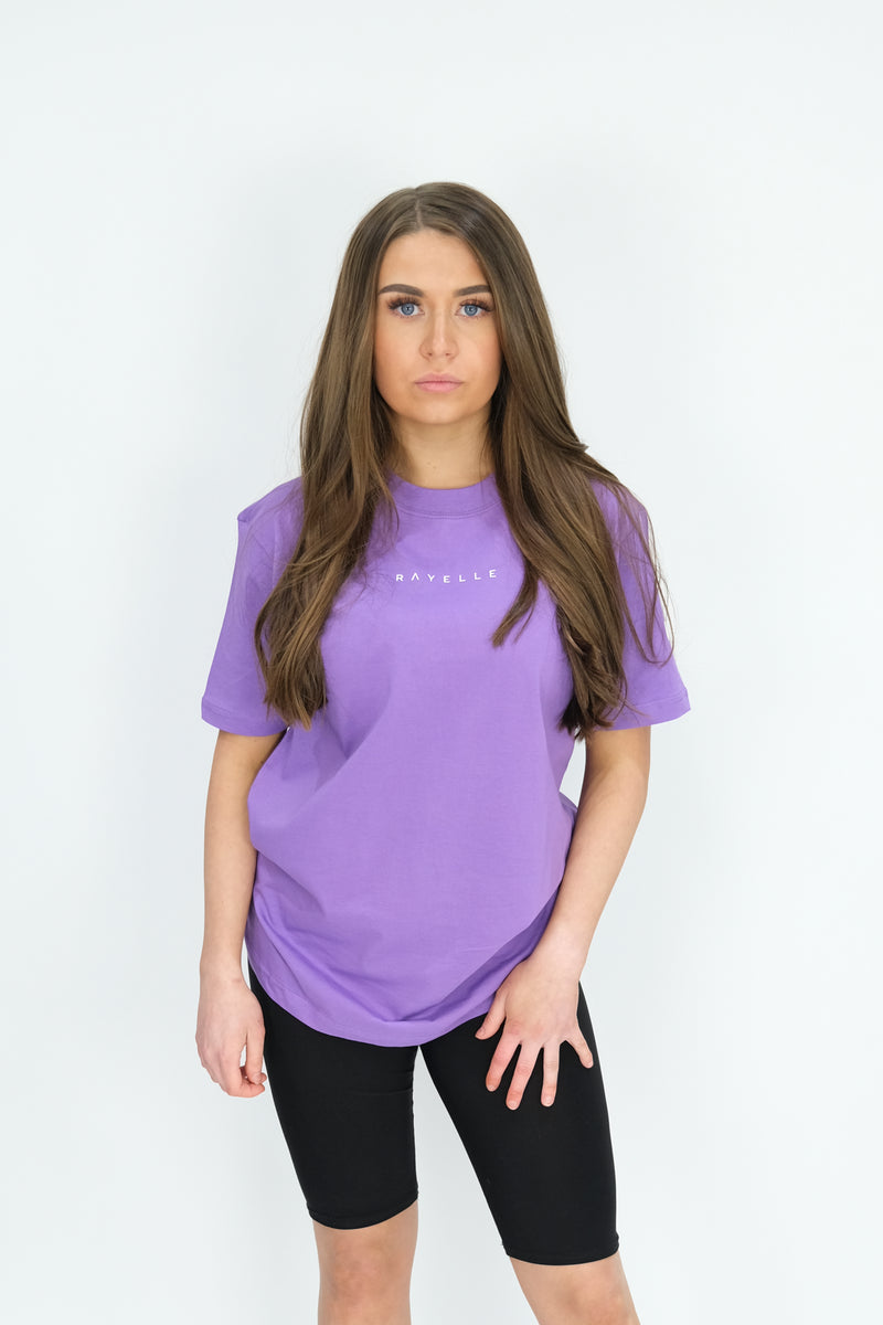 OVERSIZED PURPLE TOP