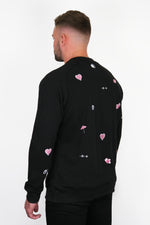 BLACK KANJI SWEATSHIRT