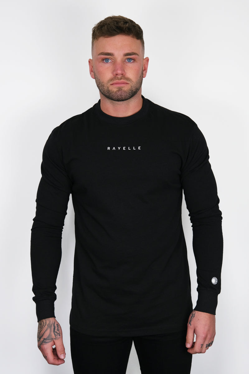 BLACK LONG SLEEVE T-SHIRT