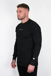 BLACK LONG SLEEVE T-SHIRT