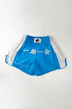 BLUE KANJI SHORTS