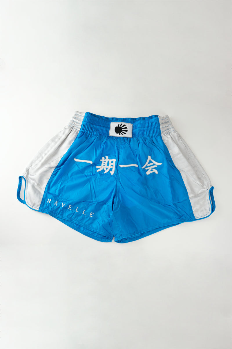 BLUE KANJI SHORTS