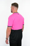 PINK COLOUR BLOCK T-SHIRT