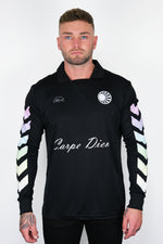 BLACK FOOTBALL JERSEY