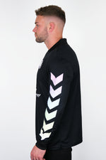 BLACK FOOTBALL JERSEY