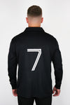 BLACK FOOTBALL JERSEY