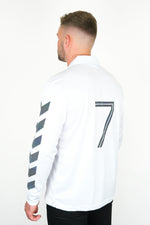 WHITE FOOTBALL JERSEY