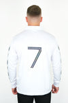 WHITE FOOTBALL JERSEY