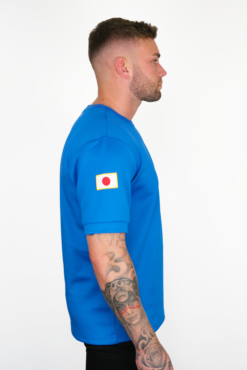 BLUE KANJI JERSEY