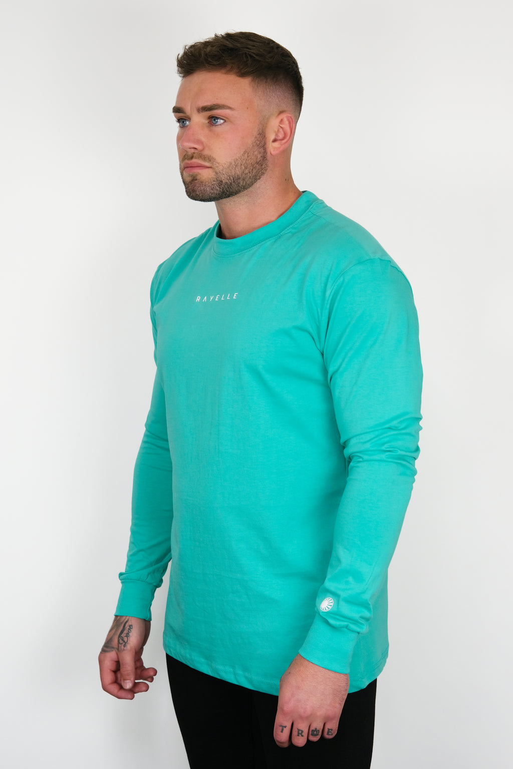 MINT GREEN LONG SLEEVE T-SHIRT