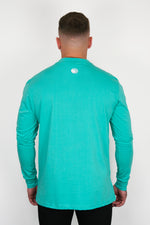 MINT GREEN LONG SLEEVETシャツ