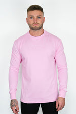 PINK LONG SLEEVE T-SHIRT