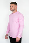 PINK LONG SLEEVE T-SHIRT