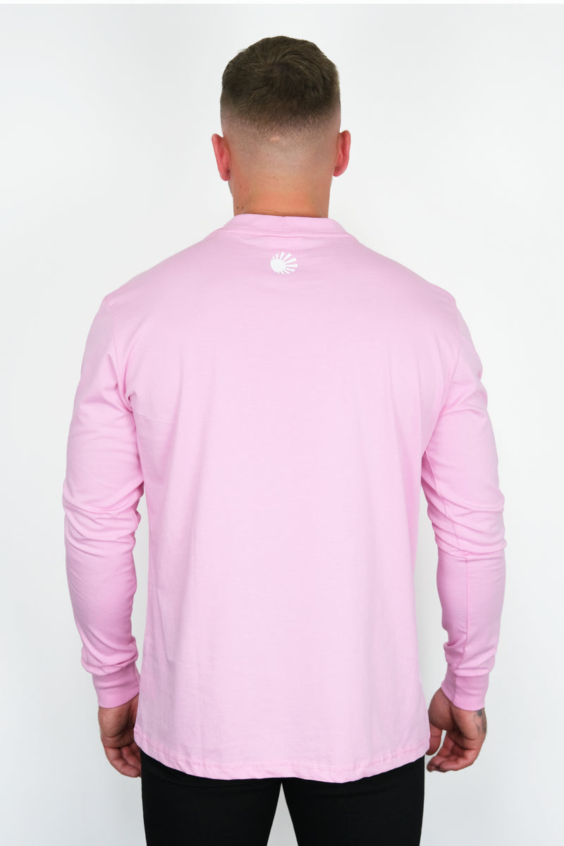 PINK LONG SLEEVE T-SHIRT