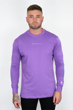 PURPLE LONG SLEEVE T-SHIRT