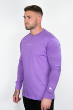 PURPLE LONG SLEEVE T-SHIRT