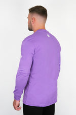 PURPLE LONG SLEEVE T-SHIRT